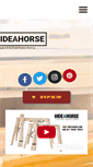 Mobile Screenshot of hideahorsefoldingsawhorses.com